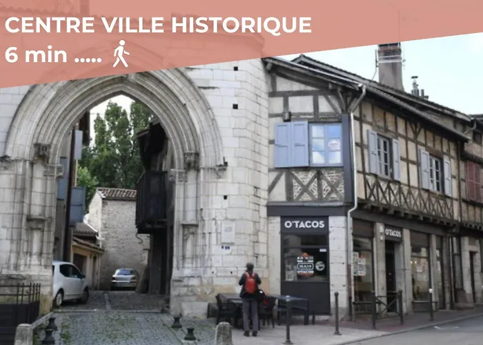 L'esteque - 4 Pers- Hyper Centre-wifi Bourg-en-Bresse